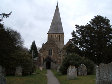 St. James Church Shere Surrey